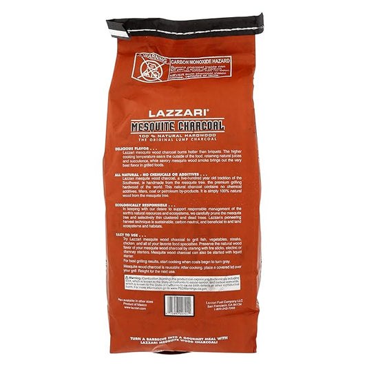 Lazzari Mesquite Charcoal, 108 OZ