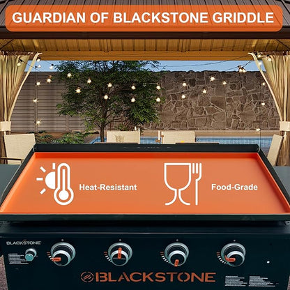 Griddle Cover Mat for Blackstone 28 Inch Griddle, 28" Silicone Griddle Cover for Blackstone Griddle Accessories, Food Grade Slicone Grill Mat Protect from Rust, Insects, Debris, Leaves