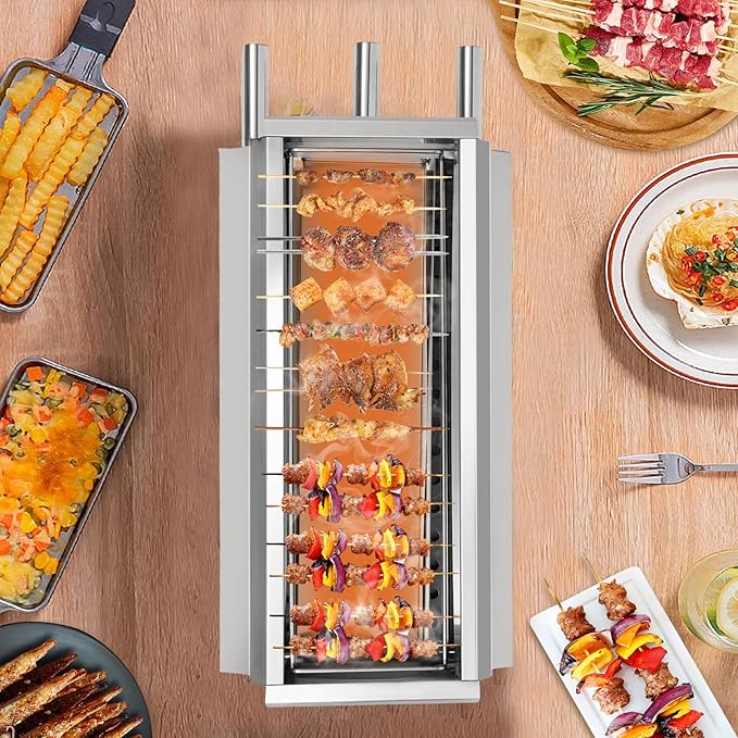 Portable Charcoal Grill, 18" Portable for Barbecue, Dual Venting System BBQ Grill, for Outdoor Camping Backyard Hiking Picnics Traveling