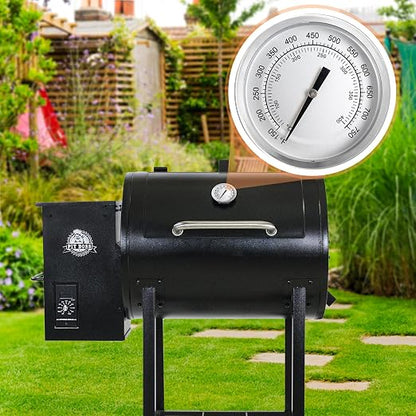 74402 Thermometer for Pit Boss 700Classic, 820/1000 Series, Replace PB1230G | for Pit Boss PB700FB PB700D PB700S PB700SC PB820FB PB820D PB820D2 PB820D3, Replaces Pb1230g, 150-750°F, Waterproof/Fog-proof