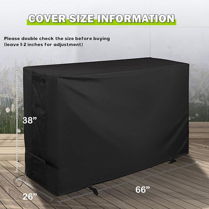 Griddle Cover for Charbroil 28" XL Performance Series 3-Burner Grill, Flat Top Grill Cover for Charbroil 28in Propane Gas Griddle 463258924 All Weather Protective Cover
