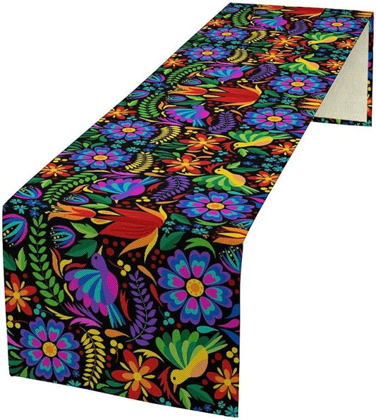 Table Runner for Kitchen Dining Thanksgiving Christmas Baby Wedding Party Decoration Table Decor 13x120 Inch