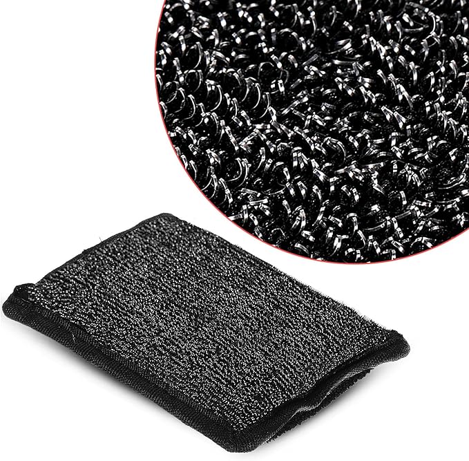 Grill Brush Bristle Free(Steel Wire),Replaceable BBQ Cleaning Head,Safe Replacement Cleaning Pad for Cast Iron or Stainless-Steel Grates (No Handle)