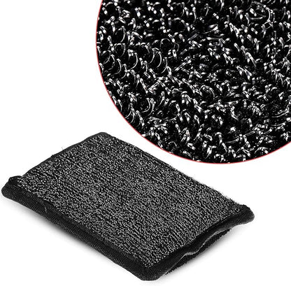 Grill Brush Bristle Free(Steel Wire),Replaceable BBQ Cleaning Head,Safe Replacement Cleaning Pad for Cast Iron or Stainless-Steel Grates (No Handle)