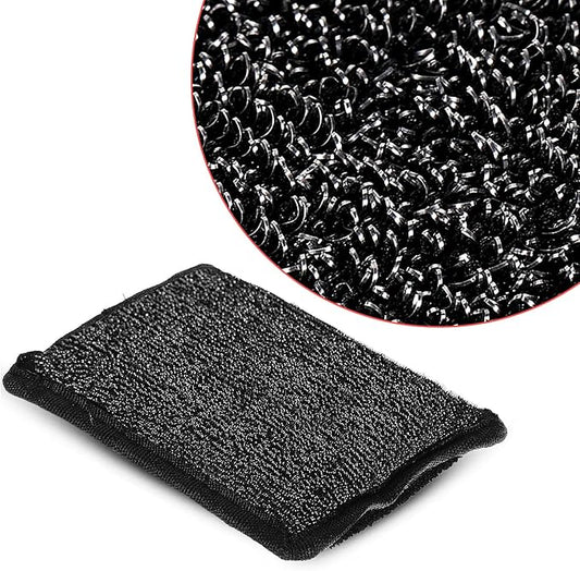Grill Brush Bristle Free(Steel Wire),Replaceable BBQ Cleaning Head,Safe Replacement Cleaning Pad for Cast Iron or Stainless-Steel Grates (No Handle)