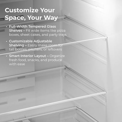 Kenmore 18.1 cu. ft. 30" Wide Top Mount Refrigerator - White