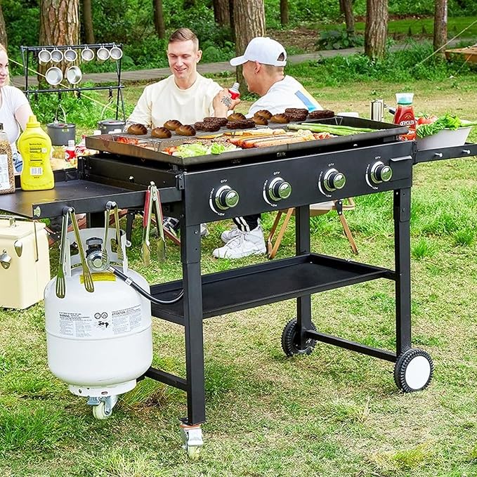 BBQ Future Adjustable Grill Warming Rack for Blackstone 22 28 36 Inch Griddle, Stainless Steel Griddle Warming Wire Rack for Weber Charbroil Camp Chef and Most Tabletop Flattop Griddle Accessories