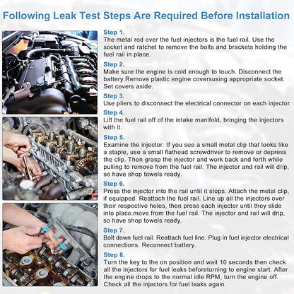 X AUTOHAUX 12638530 Fuel Injector Replacement for GMC Acadia 3.6L V6 2009-2011 for Cadillac CTS 3.6L V6 2008-2011 for Buick LaCrosse 3.6L V6 2010-2012