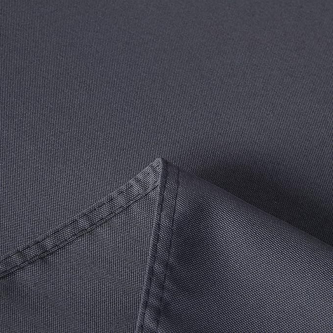 sancua Rectangle Tablecloth - 70 x 108 Inch - Stain and Wrinkle Resistant Washable Polyester Table Cloth, Decorative Fabric Table Cover for Dining Tables, Buffet Parties and Camping, Grey