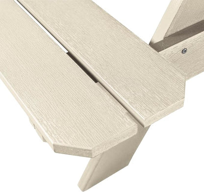 Highwood Hometown Picnic Table, 6 Foot, Whitewash