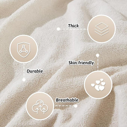MEETSKY Sectional Couch Cover for 3 Cushion Sofa Washable, Cat Scratch Proof Sofa Covers, Furniture Protector Oversized L Shape Big Sofa Slipcovers for Dogs, 91" x 150", Creamy White