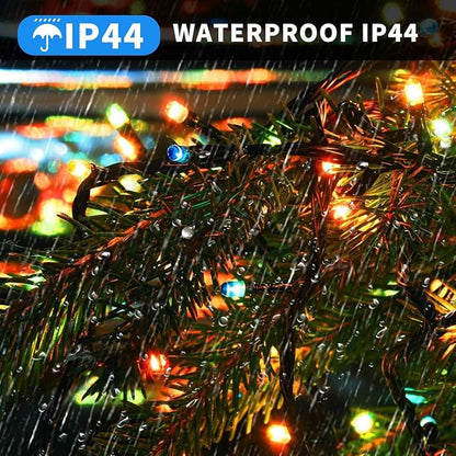 170ft 500 LED Christmas Lights, 3 in 1 Color Changing Christms Tree Lights | 11 Modes and Remote for Outdoor Indoor Decor Christms Light(Warm White & Multicolor & Combination) (170FT)