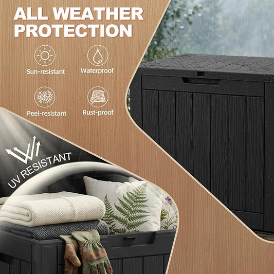 EFU Outdoor Storage Box 35 Gallon Deck Box 053