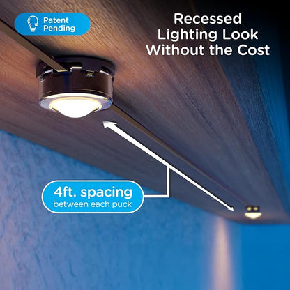 Enbrighten Accent Permanent Outdoor Lights, 150ft, 36 Lights, Smart | Black Cord, RGBWIC LEDs, Weatherproof, Cuttable, Link to 200ft, Christmas, App Control, Works with Alexa & Google Home