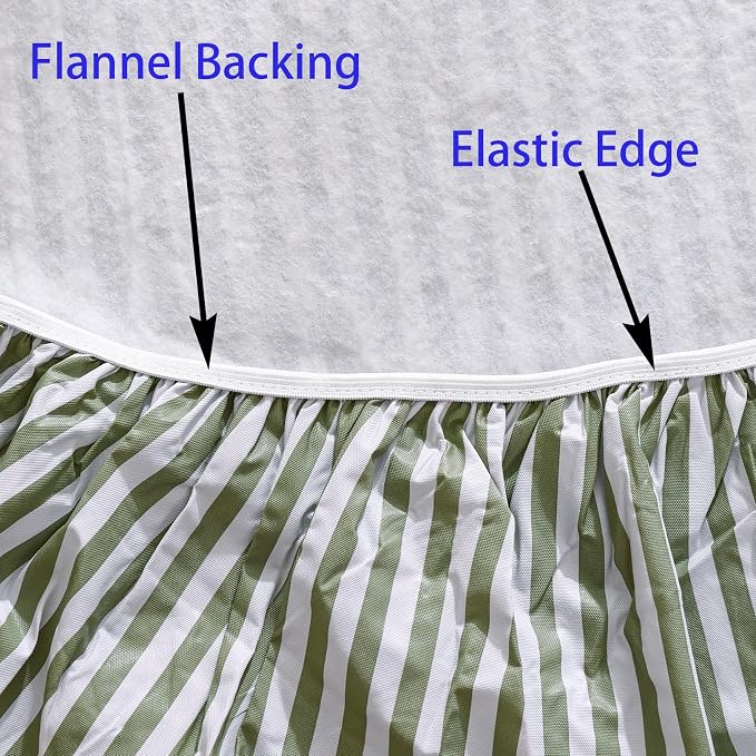 Walrus Round Vinyl Fitted Tablecloth with Flannel Backing Elastic Edge Design Table Cover Waterproof Oil-Proof PVC Table Cloth Stain-Resistant Best for 45"-56" Round