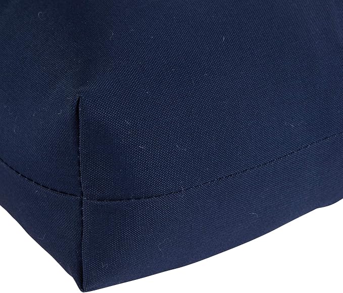 Greendale Home Fashions 72 x 22-inch Outdoor Chaise Lounge Cushion, Midnight