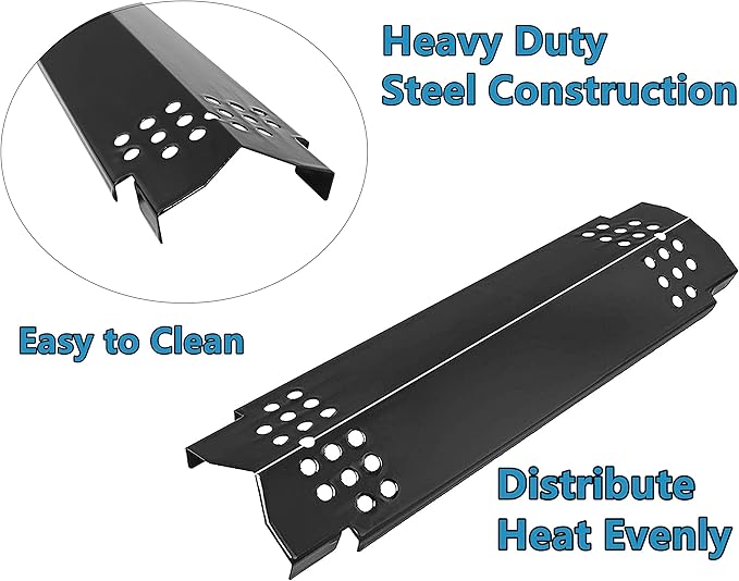 Grill Heat Plates, Replacement Parts for Home Depot Nexgrill 720-0830H, 5 Burner 720-0888, 720-0888N, 720-0882A, 720-0882S, 6 Burner 720-0896B, 720-0898 Gas Grill