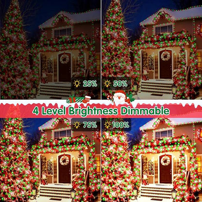 XURISEN 551FT 1400 LED Christmas Lights Outdoor Green Wire String Lights 8 Modes with Timer Memory Waterproof Fairy Lights Plug in for Xmas Tree Wedding Yard Party Holiday Decorations(Red+Green)