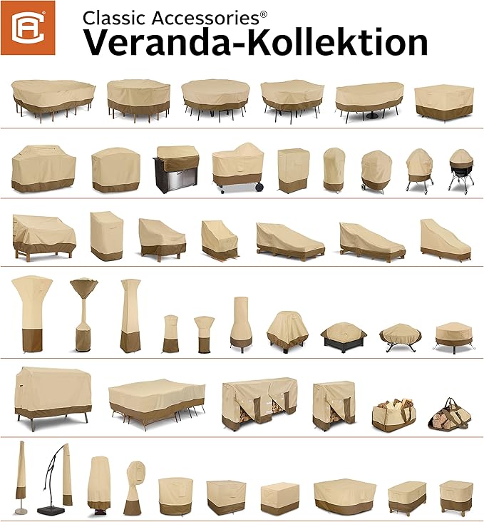 Classic Accessories Veranda Water-Resistant 26.5 Inch Kettle BBQ Grill Cover