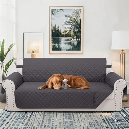 Reversible Oversized Sofa Covers, XL Sofa, Dark Grey/Dark Grey