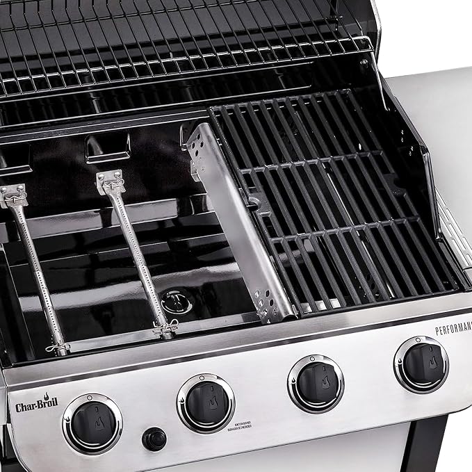Charbroil Grill Replacement Part, Char Broil Grill Burner;4-Burner | Burner L=17.75 inch,304 Stainless Steel;For Charbroil Performance 4 & 2 Burner Grills 463342119 463377319 463347019 463376519