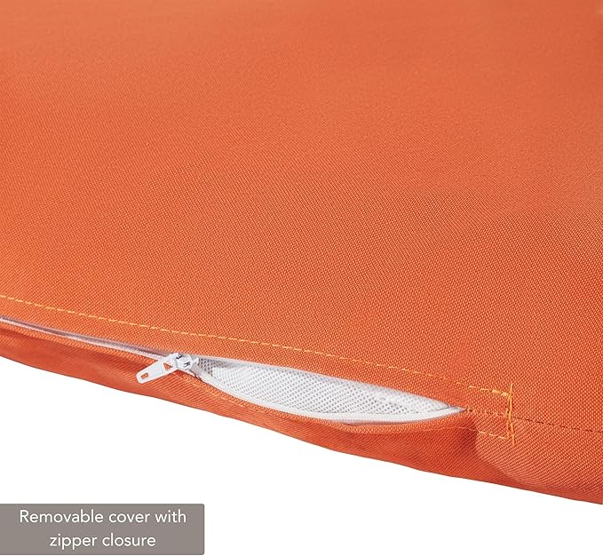 Outdoor Reversible Chaise Lounge Chair Cushion, Sunrise
