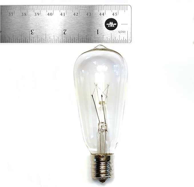 Hometown Evolution, Inc. Commercial Grade Vintage Edison Outdoor String Lights (ST40 Clear - Commercial White Wire, 100 ft)