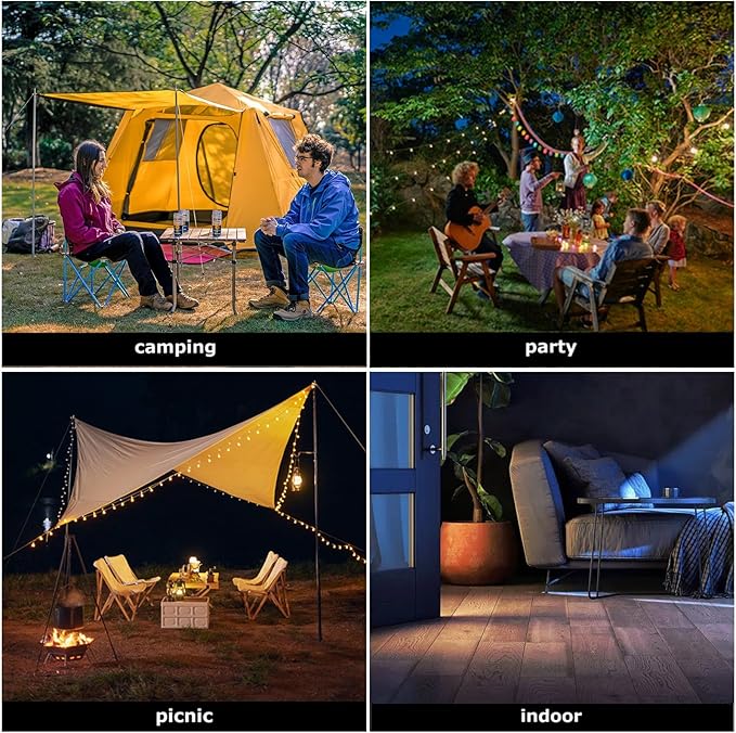 Portable Charcoal Grill for Camping BBQ, Outdoor Barbecue Grill with Folding Table, Dual Use as BBQ Charcoal Grill & Coffee Table, Lightweight Camping Grill for Garden Party Beach,A-1