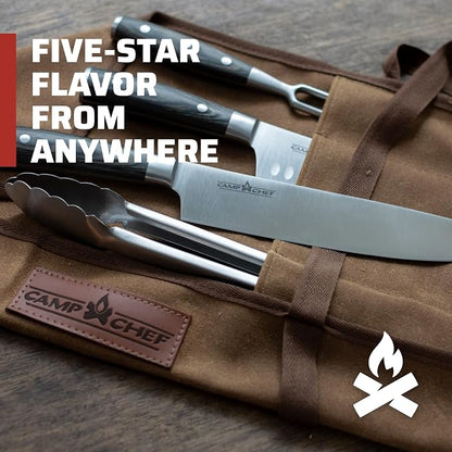 Camp Chef Deluxe 4 Piece Carving Knife Set, Multi