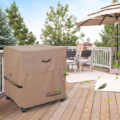 ULTCOVER Waterproof Prep Table Cover for 30 Inch Keter Unity Small Portable Table, Outdoor Storage Cabinet Prep Station Cover 30L x 23W x 34H inch