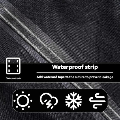 Outdoor Pizza Oven Table Cover - Heavy Duty Waterproof Cover for Ooni Large Table,Black