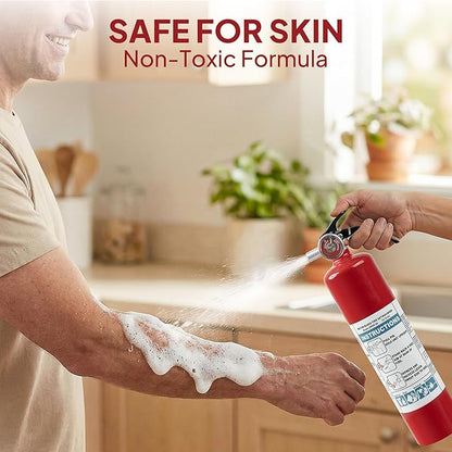 Safewayfire 2.5 lb Class ABCK Water-Based Fire Extinguisher, 2 Pack, UL Certified Safety for Kitchen, Residential, Vehicle