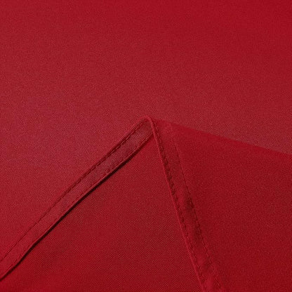 sancua Rectangle Tablecloth - 70 x 90 Inch - Stain and Wrinkle Resistant Washable Polyester Table Cloth, Decorative Fabric Table Cover for Dining Tables, Buffet Parties, Christmas Red