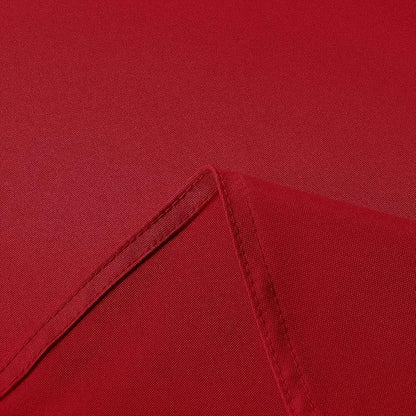 sancua Rectangle Tablecloth - 54 x 108 Inch - Stain and Wrinkle Resistant Washable Polyester Table Cloth, Decorative Fabric Table Cover for Dining Tables, Buffet Parties, Christmas Red