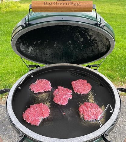 Full Size Griddle for Big Green Egg Large, Flat Top Griddle for Vision Grill VGKSS-CC2, B-11N1A1-Y2A Kamado Joe Classic, Fits Other 18 inch Kamado Charcoal Grills Accessories