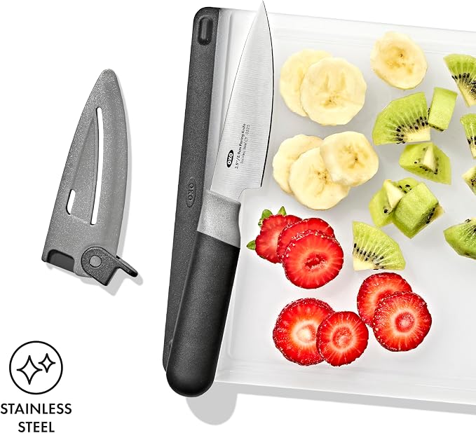 OXO Good Grips 3.5 in Paring Knife with Locking Sheath