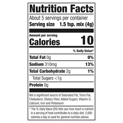 McCormick Seasoning Mix, Al Pastor, Smoky, Tangy & Savory Al Pastor for Tacos, Rice Bowls & Burritos, Ready to Serve In 20 Minutes, 0.75 oz (Pack of 12)
