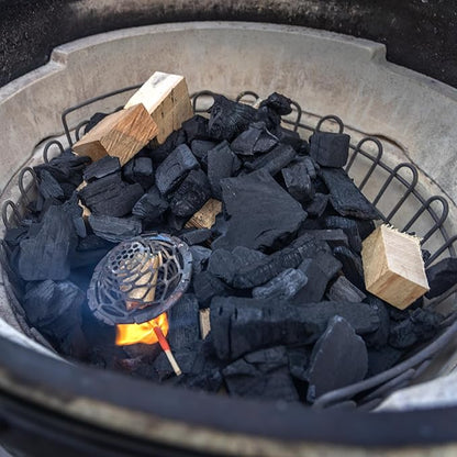 MARSHALLTOWN Arkansas Championship Hickory Wood Chunks for Smokers, 10 Pound Box of Genuine American Hickory Wood for Smoker and Grilling, Smoker Chunks, HCKCHNK10