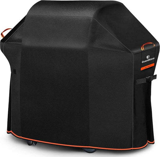 [Upgraded 1000D Heavy Duty Fabric] 70" Grill Cover for Outdoor Grill, Waterproof, Tear & Fade Resistant BBQ Cover with Buckle, Gas Grill Cover for 5-6 Burner Weber Char-Broil Nexgrill Kenmore Grill