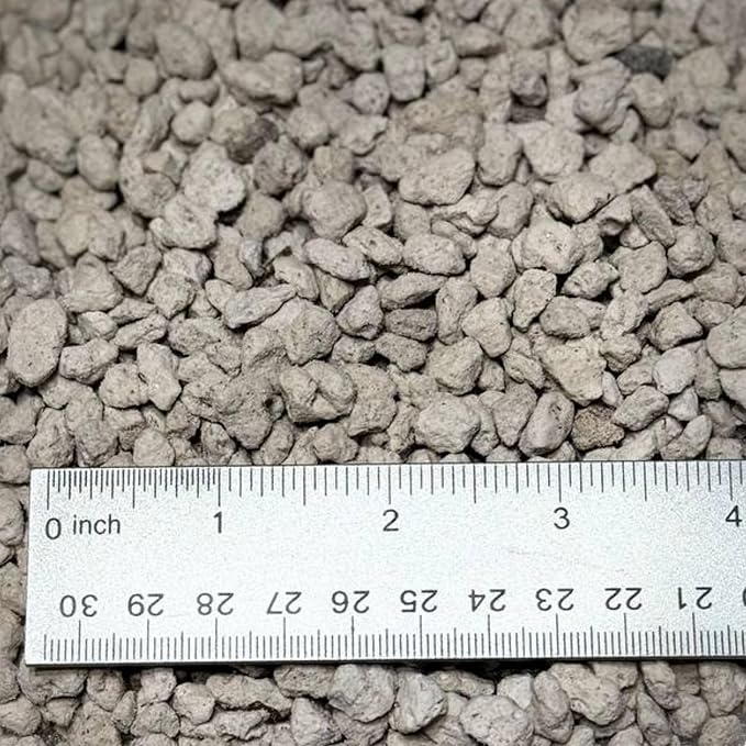 GARDENWISE Horticultural Pumice for Plants, Natural Pumice Stone Soil Amendment, 3/8-1/4 inch, Made in USA (30 quarts - 27 lbs)