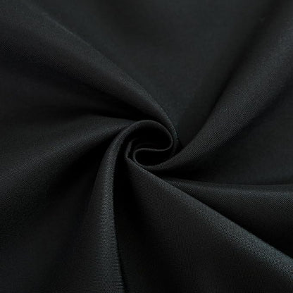 sancua Small Square Tablecloth 36 x 36 Inch Black, Stain and Wrinkle Resistant Washable Polyester Table Cloth for Dining Buffet Party Decorative Fabric Table Cover for Nightstand End Bedside Tables