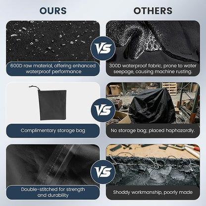Waterproof Cover for Ninja XSKUNSTAND Outdoor Stand with Two Side Tables | Grill OG700/800/900 Series, Oven OO101, Artisan Pizza Oven MO201 - Fits Ninja XSKUNSTAND Outdoor Waterproof (Cover Only)