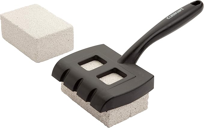 Cuisinart CCK-210 Stone Grill Cleaning Brush, White/Black