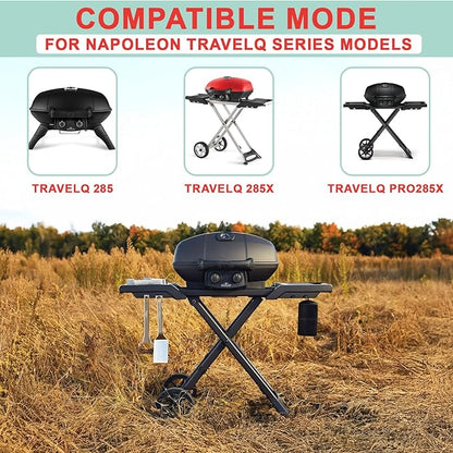 62006 Drip Pan Liners for Napoleon TravelQ 285 Sreies Gas Grill TQ285X, TQ PRO285, TQ285-BL-1, TQ PRO285X, PRO285-BK, TQ285X-RD-1-A, TQ240-BL, TQ240,Aluminum Grill Pans for Napoleon Accessories, 40PCS