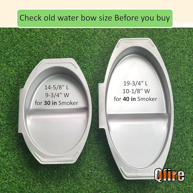Small Water Bowl for Masterbuilt 30-inch Digital Electric Vertical BBQ Smoker,9007170040 - Water Pan,Replacement for 20071117, 20071217, 20071218, 20071317, 20071417, 20071517, 20074517 etc.
