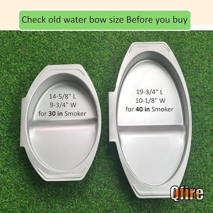 Small Water Bowl for Masterbuilt 30-inch Digital Electric Vertical BBQ Smoker,9007170040 - Water Pan,Replacement for 20071117, 20071217, 20071218, 20071317, 20071417, 20071517, 20074517 etc.