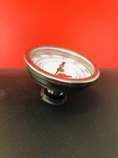 LavaLock® 3" Adjustable Gas Charcoal Smoker Pit Grill BBQ Thermometer Electric Heavy Duty Stainless 2.5" stem