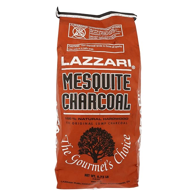 Lazzari Mesquite Charcoal, 108 OZ
