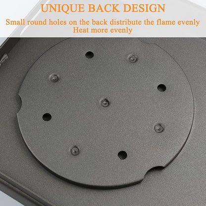 Griddle for Camp Chef 2 Burner Stove, Flat Top Griddle fits Camp Chef Accessories, 14 x 32'' Outdoor Cooking Systems
