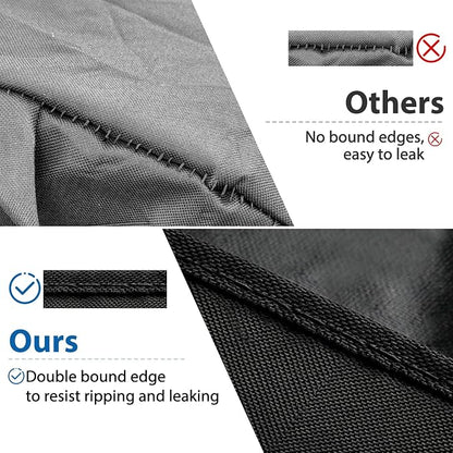 66 Inch Gas Grill Cover for Monument Denali D605 6-Burner Grill, Waterproof | Outdoor Grill Cover Fits Monument Denali D605, D605 Pro, D610 & D600SS, Replacement for A003, Heavy Duty Weather Protection